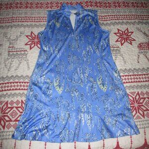 EP Pro Women's Sleeveless Paisley Golf Dress L